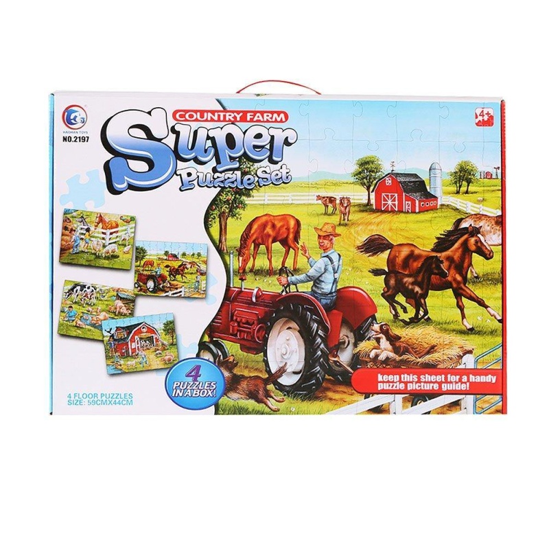 (Out Of Stock) Kids Diy Puzzle Farm Toy Jigsaw Puzzles