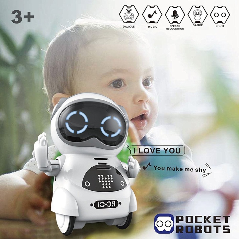 Smart Mini Pocket Robot Toys For Kids Dancing Robot For Toddlers