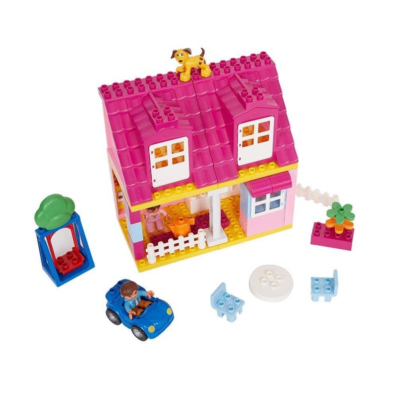 Children Dream Home Building Playset Blocks For Creativity Educational Toy