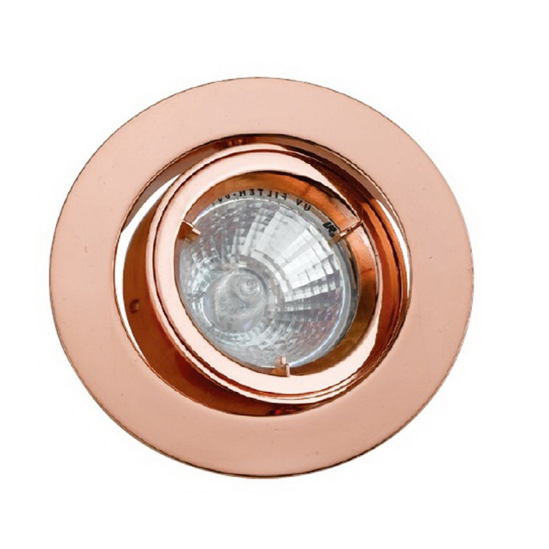 3.75 Inch 12V Round Ceiling Light With Metal, Antique Copper