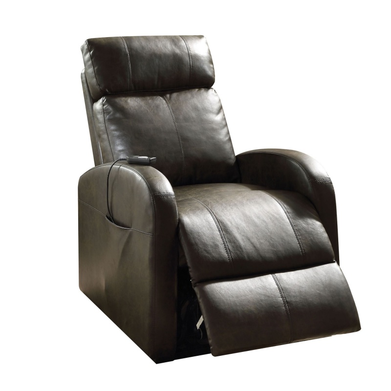 Ricardo Recliner With Power Lift, Dark Gray