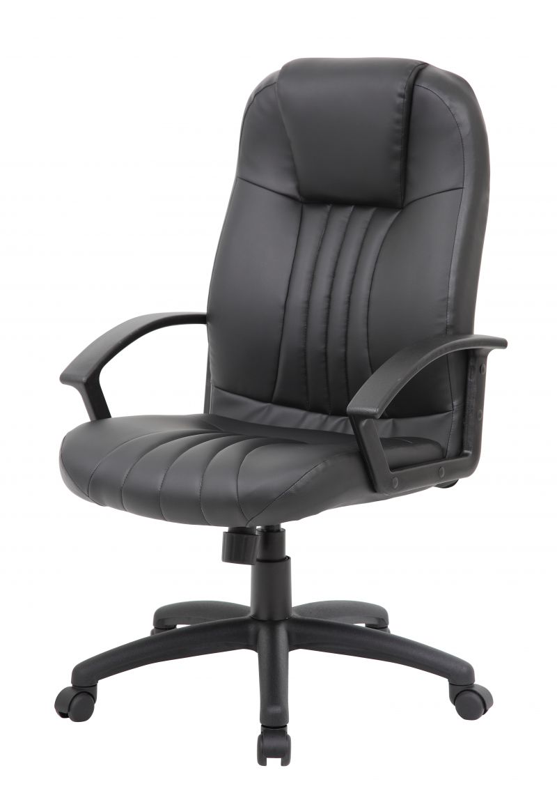 Boss High Back Leather Plus Chair