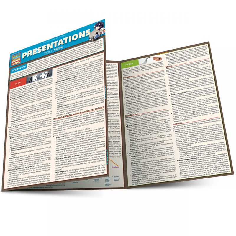 Quickstudy | Presentations Laminated Reference Guide