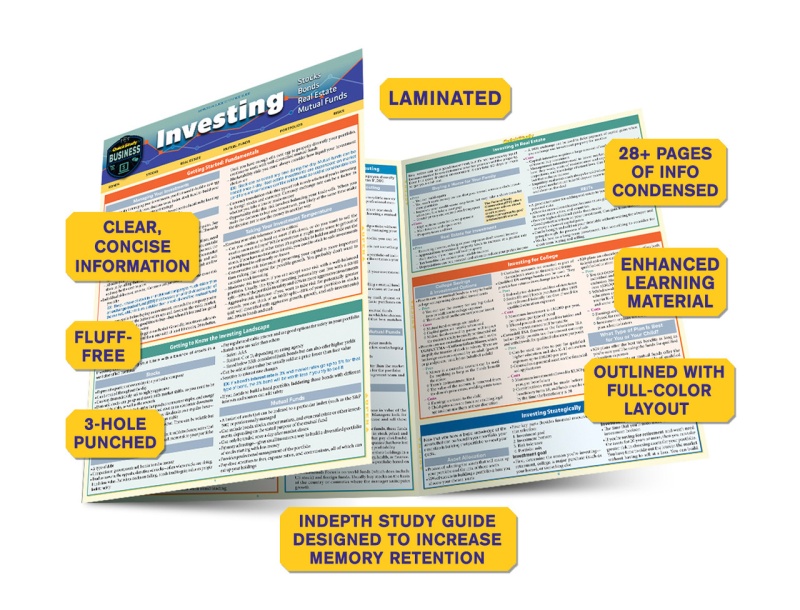 Quickstudy | Investing Laminated Study Guide