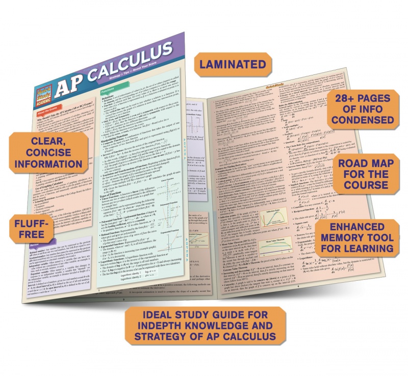 Quickstudy | Ap Calculus Laminated Study Guide