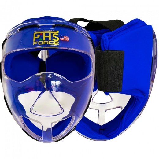 Field Hockey Face Mask Force Clear Transparent Penalty Short Corner Protection