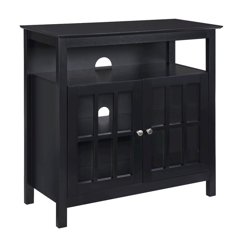 Big Sur Highboy TV Stand with Storage Cabinets