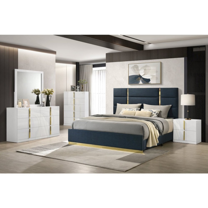 Ines 5-Piece Eastern King Bedroom Set