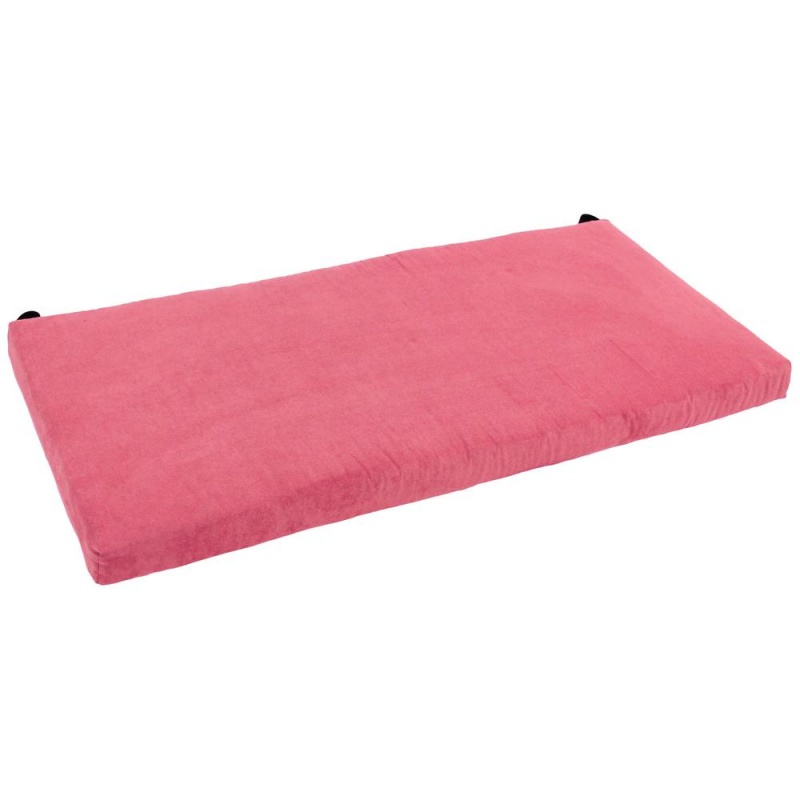 45-Inch by 19-Inch Solid Microsuede Bench Cushion
