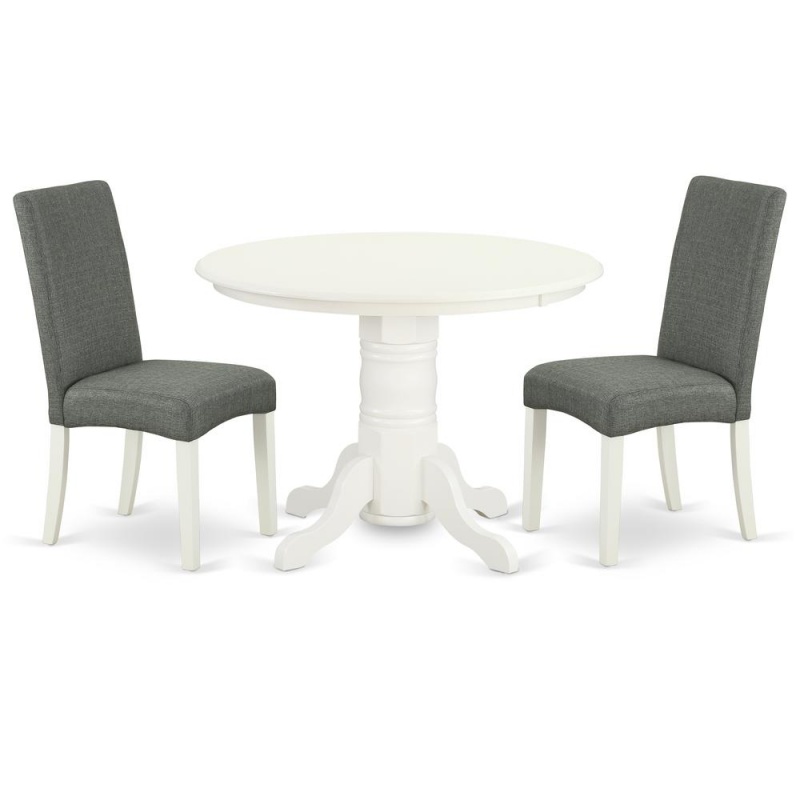 Dining Room Set Linen White, Shdr3-Lwh-07