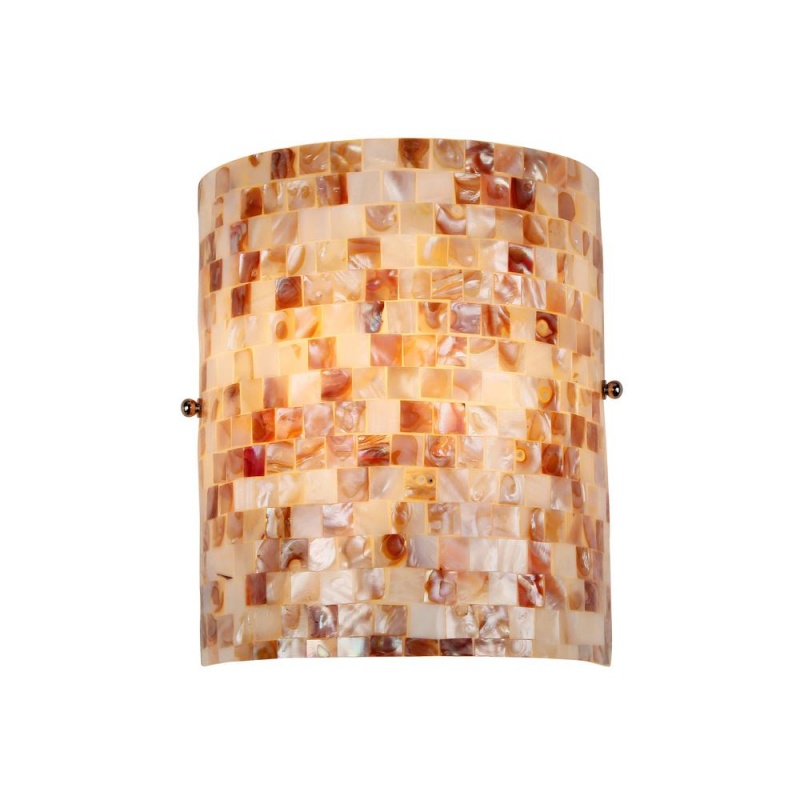 Shelley Mosaic 1 Light Wall Sconce 8.3" Wide