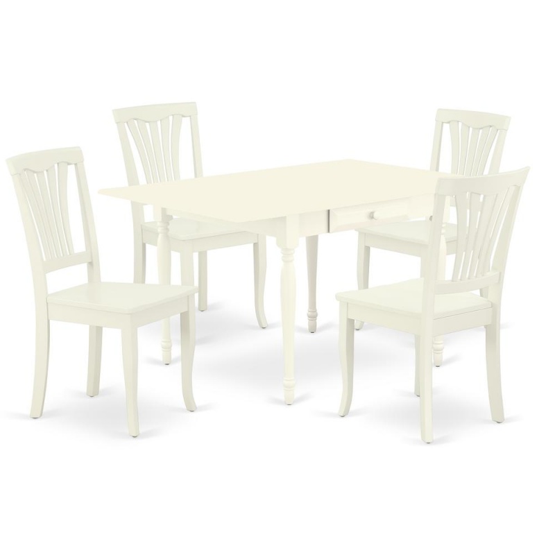 Dining Room Set Linen White