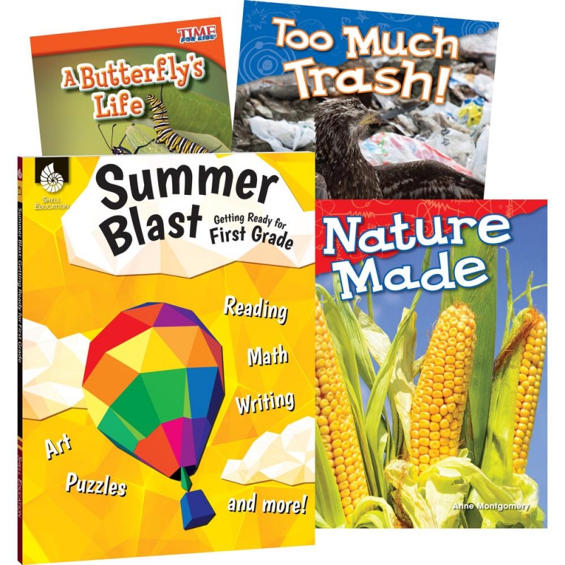 Shell Education Learn-At-Home Summer Science Set Printed Book By Jodene Smith - Book - Grade K-1 - Multilingual