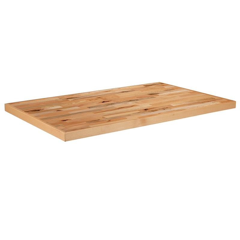 24" Round Butcher Block Style Table Top