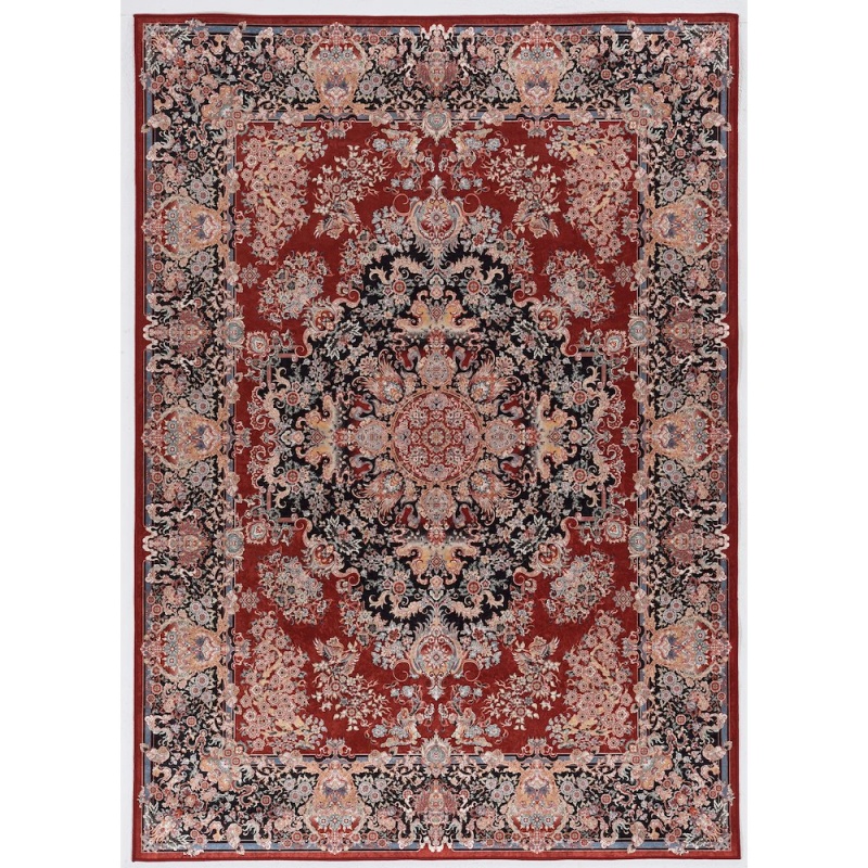 Emerald Martin Red & Navy 3.3X5 Rug