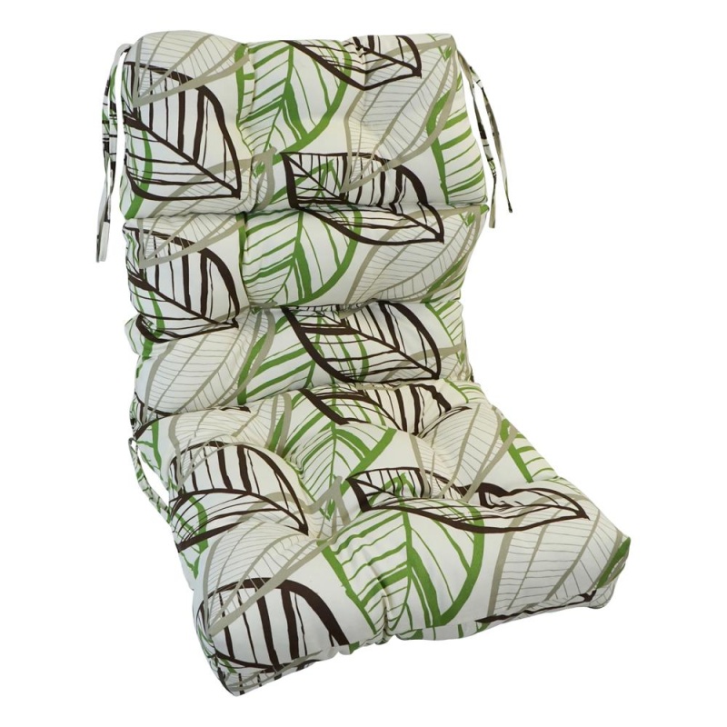20-Inch By 42-Inch Polyester Outdoor Tufted Chair Cushion 920X42bf-S1-Od-080