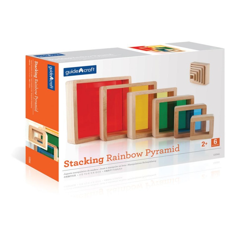 Stacking Rainbow Pyramid