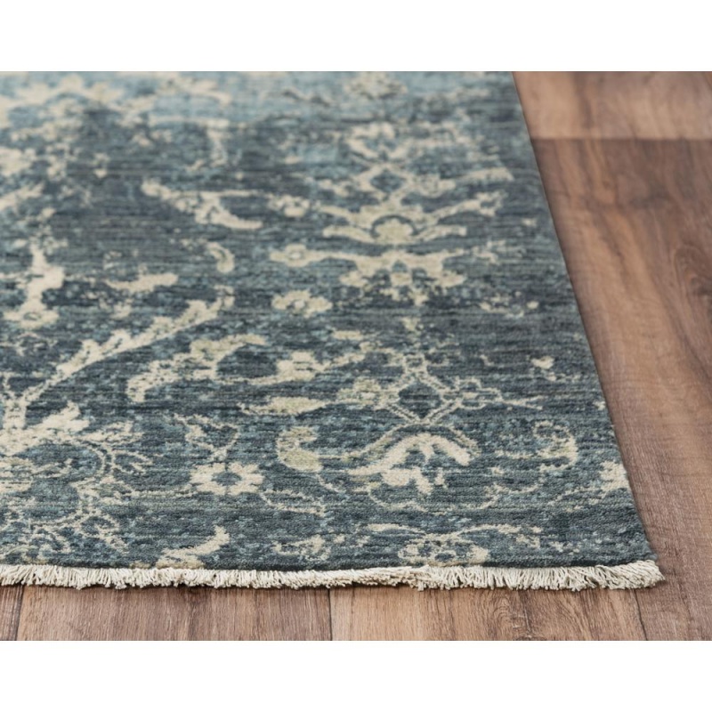 Alora Décor Intrepid Blue 8' x 10' Hybrid Rectangle Rug