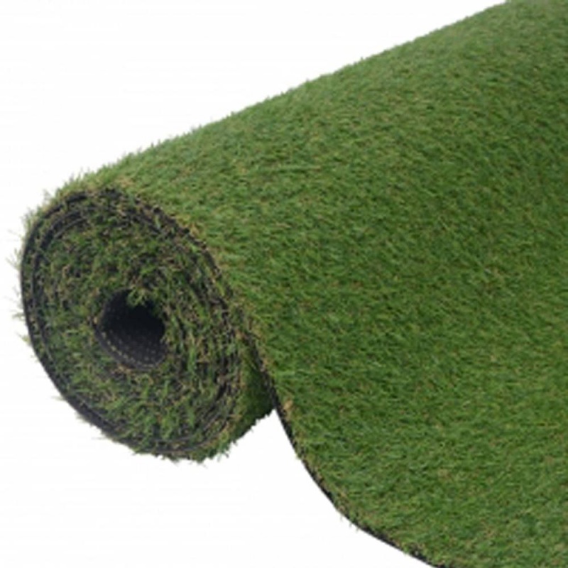 Vidaxl Artificial Grass 3.3'X16.4'/0.1" Green 8818