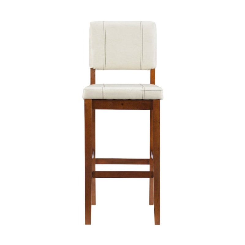 Linon Milano Bar Stool - Cream