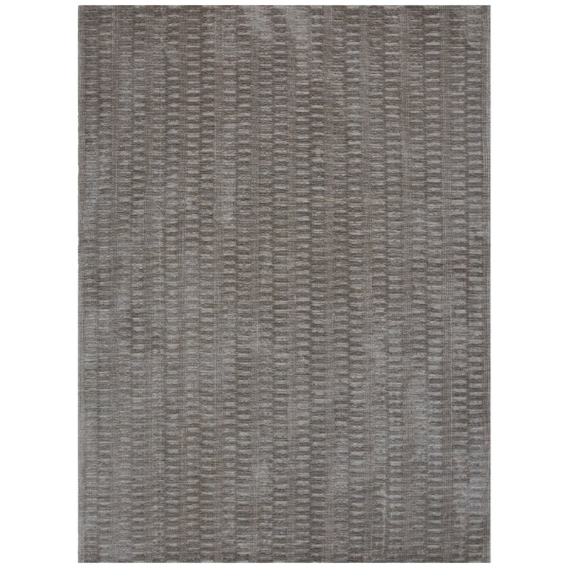 5' X 8' Cut High Low Pile Hand Loomed Rug