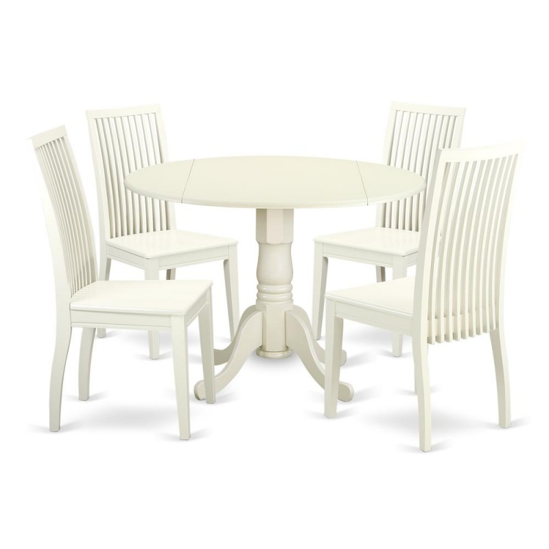Dining Room Set Linen White