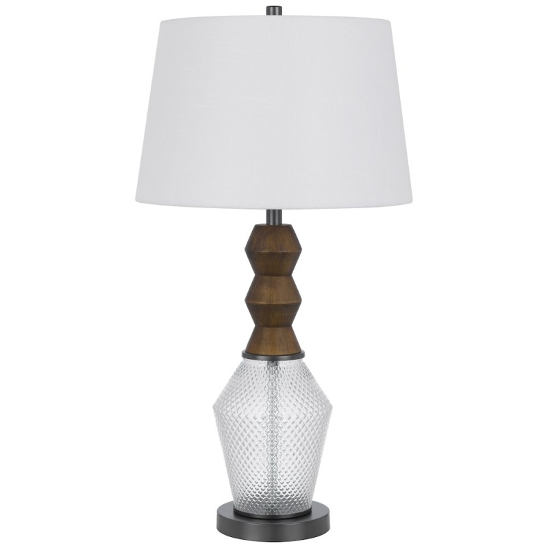 100W Led Harlan Metal/Glass Table Lamp