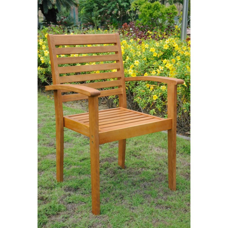 Royal Tahiti Set Of 2 Oslo Outdoor Contemporary Chairs