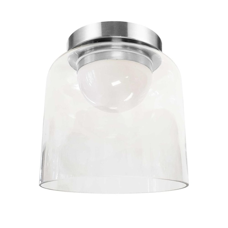 10W Flush Mount, Pc, Clr Glass