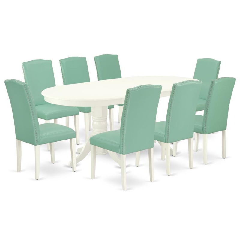 Dining Room Set Linen White