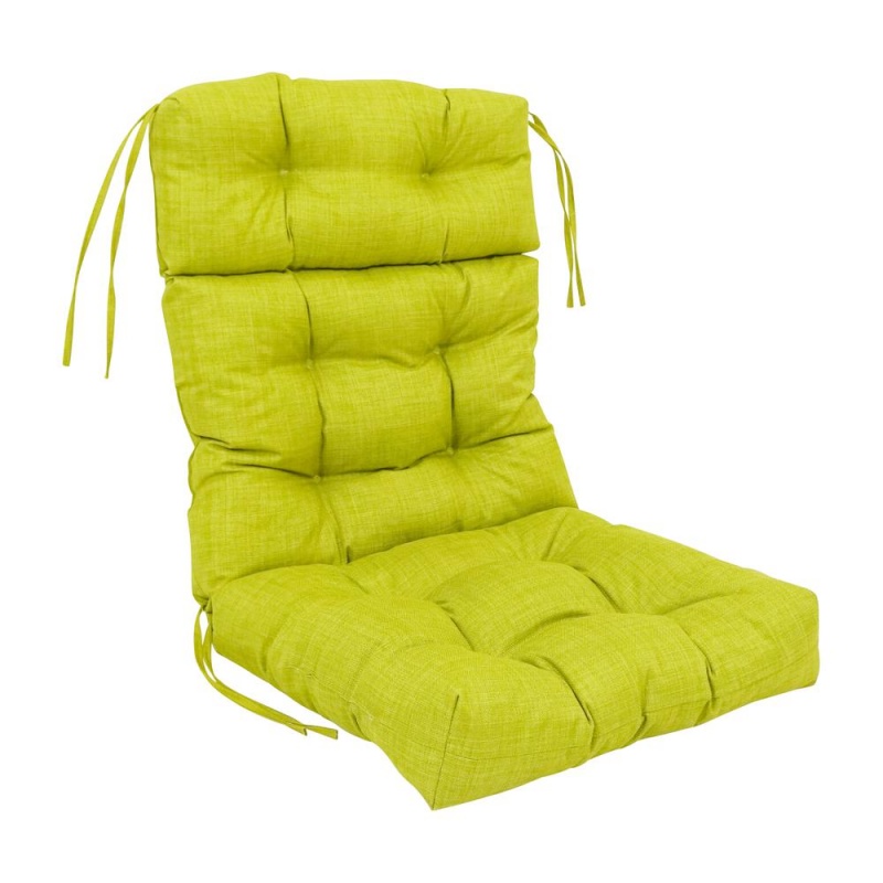 20-Inch by 42-Inch Outdoor Tufted Chair Cushion