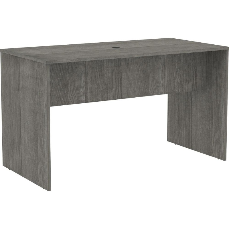 Lorell Essentials Laminate Standing Height Table - 72" X 36" X 41.3" - Band Edge - Material: Polyvinyl Chloride (Pvc) Edge - Finish: Weathered Charcoal Laminate Surface