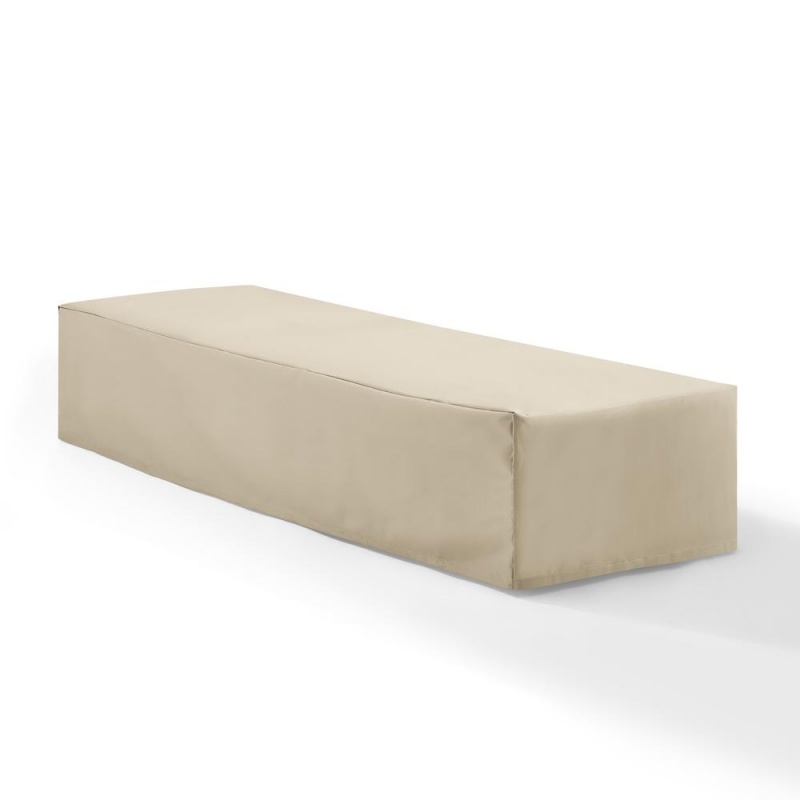 Outdoor Chaise Lounge Furniture Cover Tan