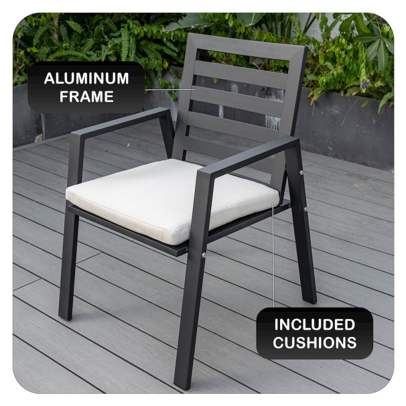 Chelsea Modern Patio Dining Armchair