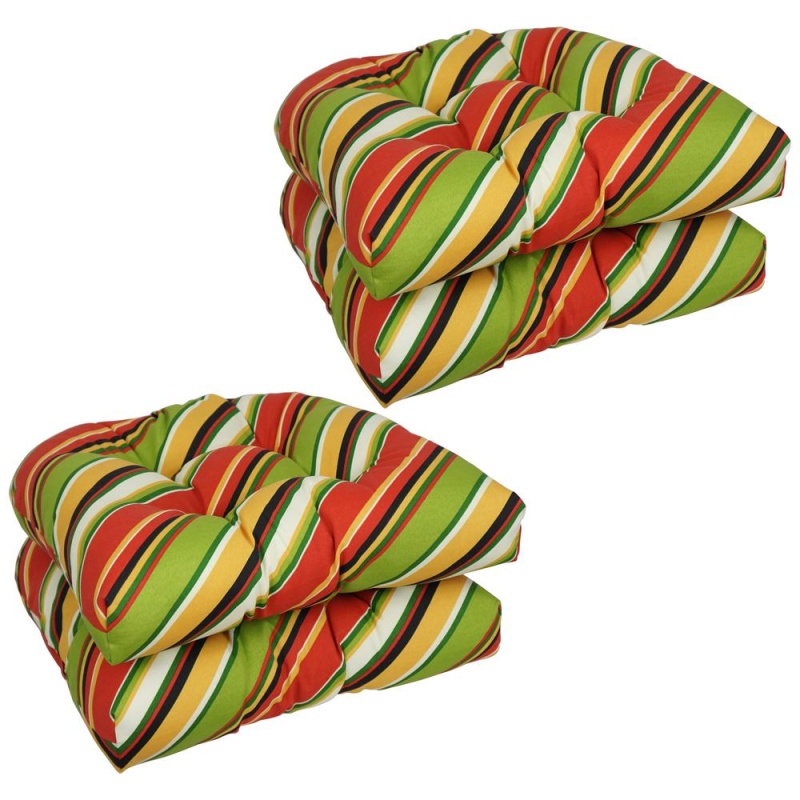 19-Inch U-Shaped Dining Chair Cushions (Set Of 4) 93184-4Ch-Od-102