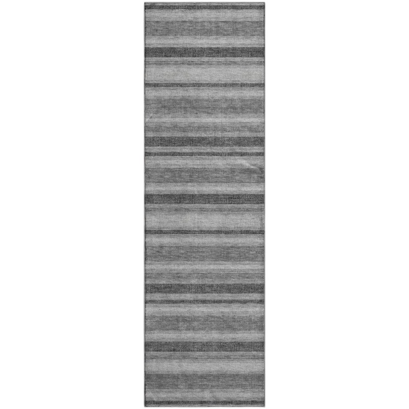 Premium Machine Washable Mayfield Gray Runner Rug 2'3" x 7'6"