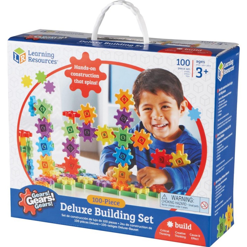Gears!Gears!Gears! Beginner's Building Set - Theme/Subject: Learning - Skill Learning: Early Skill Development - 3-10 Year - 95 Pieces
