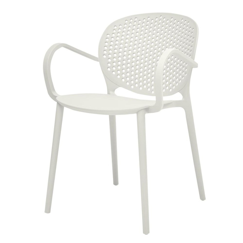 Midcentury Polypropylene Arm Chair, Set Of 4