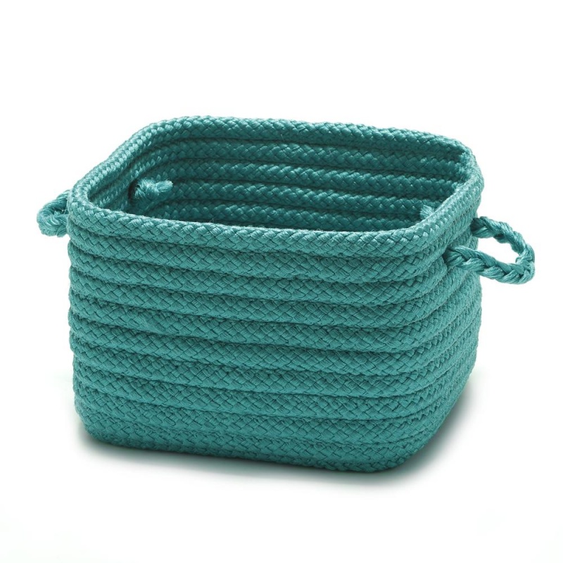 Simply Home Solid - Turquoise 10' Square