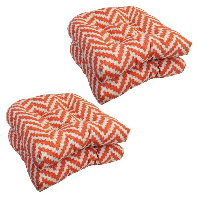 19-Inch U-Shaped Dining Chair Cushions (Set of 4)