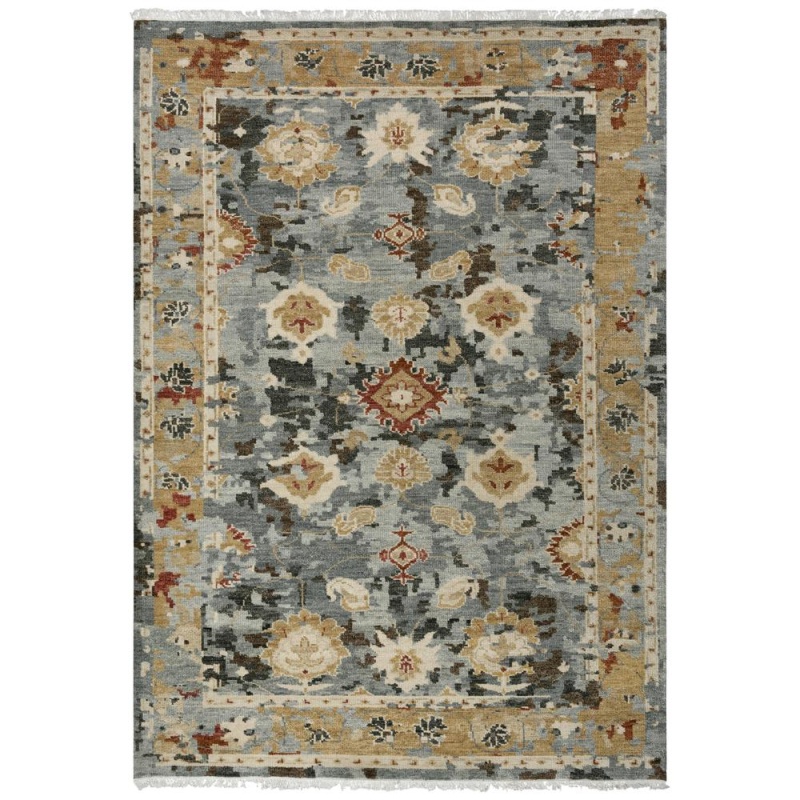 Hand Knotted Cut Pile Wool Rug, 9' X 12'