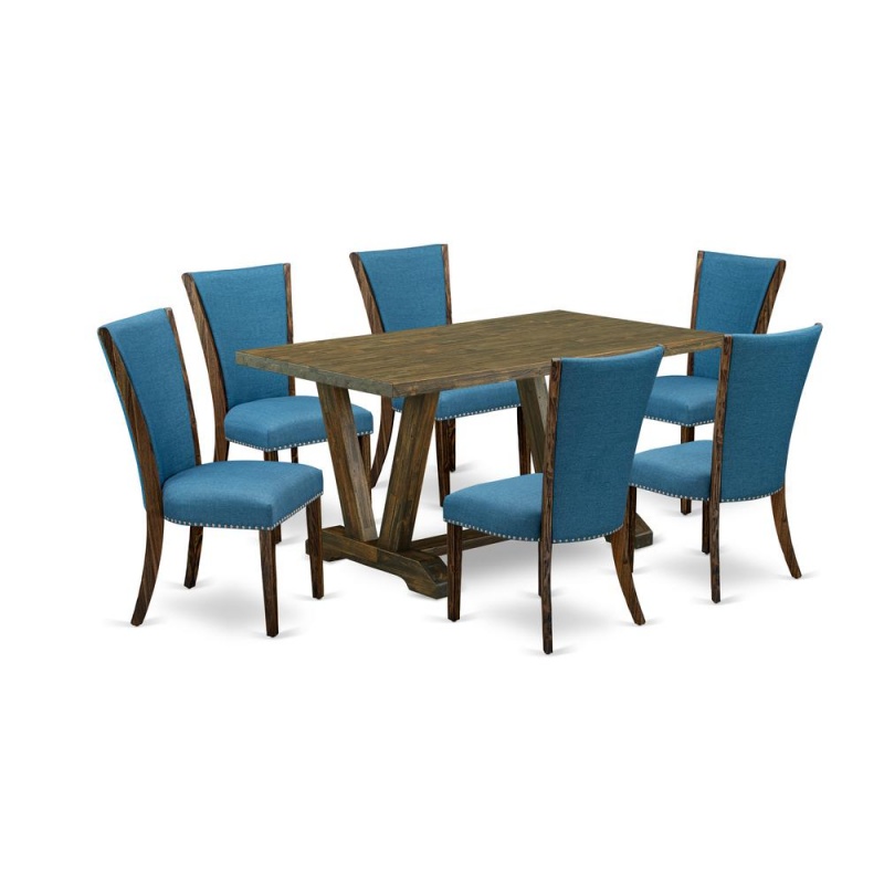 7-Piece Dinette Set for Small Spaces