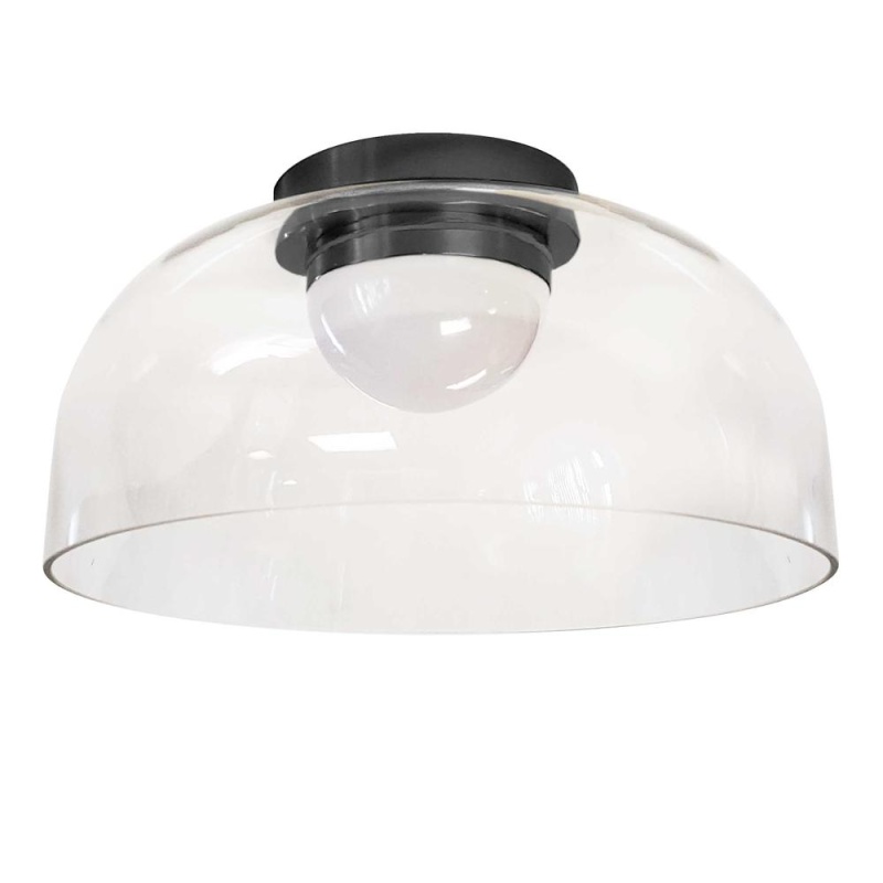 10W Flush Mount, Mb, Clr Glass