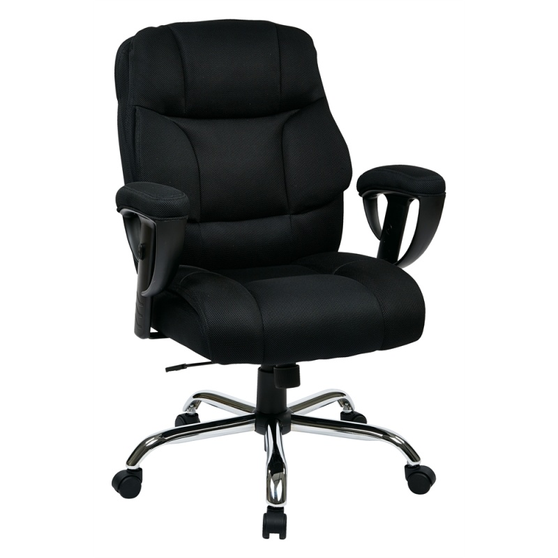Executive Big Man's Chair with Mesh Seat and Back - Office Star