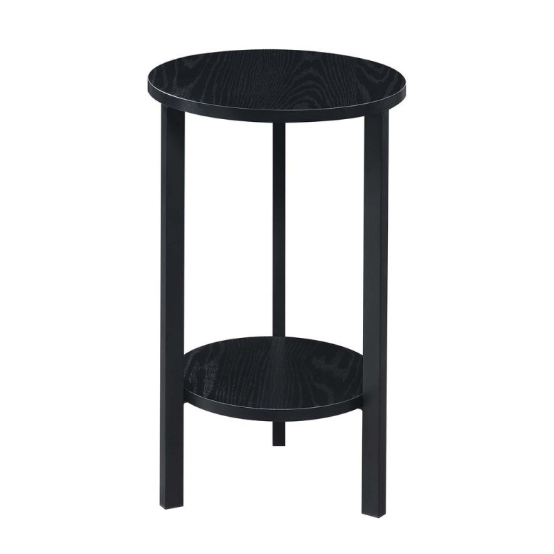 Graystone 24 Inch 2 Tier Plant Stand