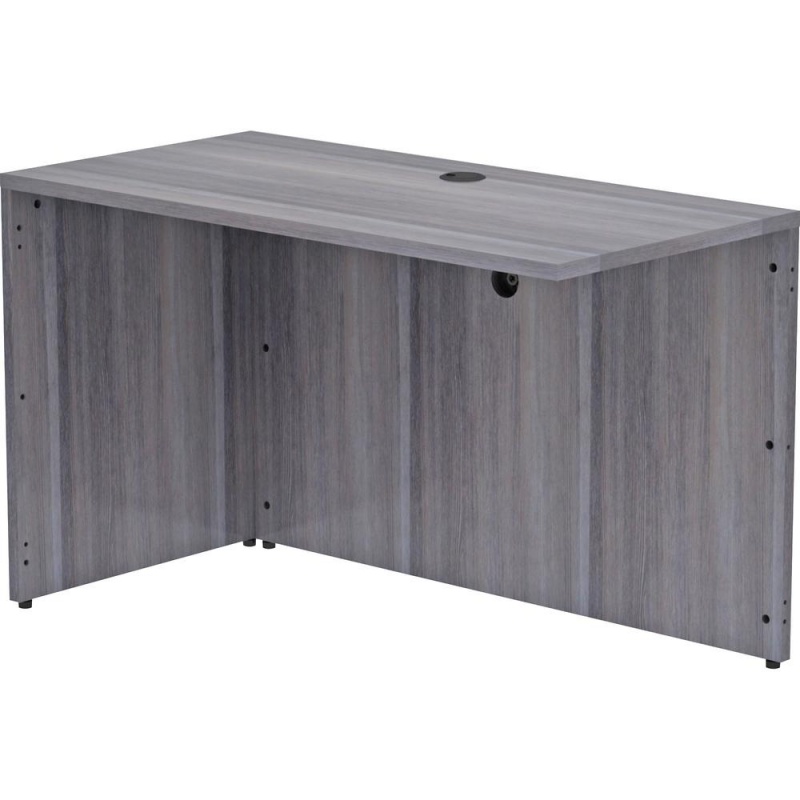 Lorell Weathered Charcoal Laminate Desking - 48" X 24" X 29.5" , 1" Top - Material: Polyvinyl Chloride (Pvc) Edge - Finish: Laminate Top, Weathered Charcoal Top