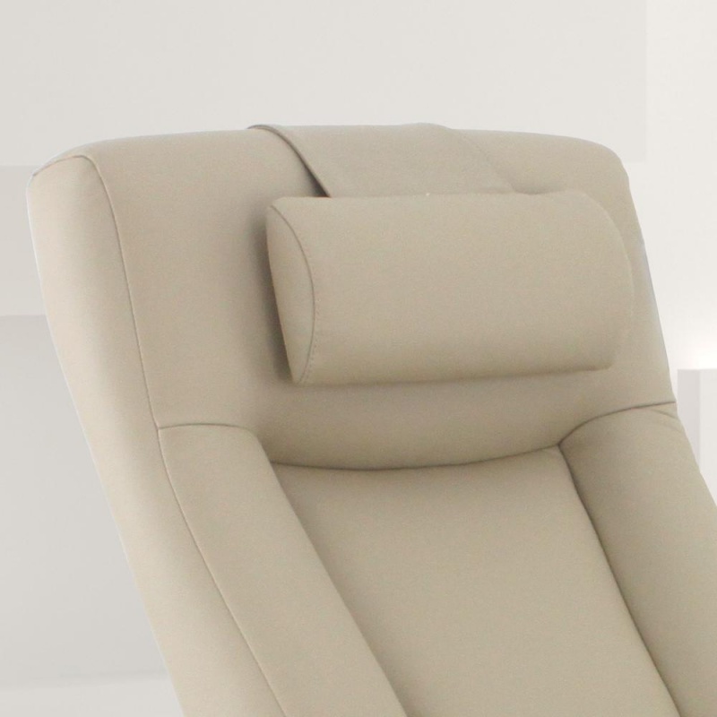 Relax-R™ Cervical Pillow In Cobblestone Top Grain Leather