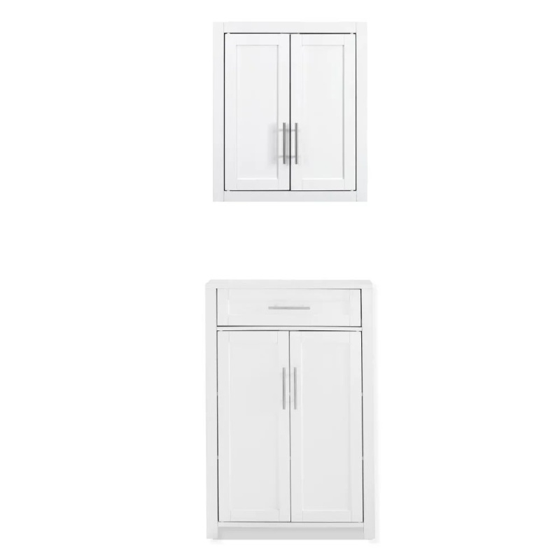 Savannah 2-Piece Storage Cabinet Set