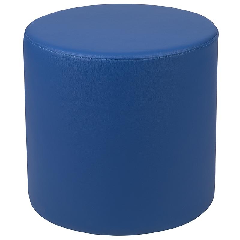Soft Seating Collaborative Circle For Classrooms And Common Spaces - 18" Seat Height (Blue)