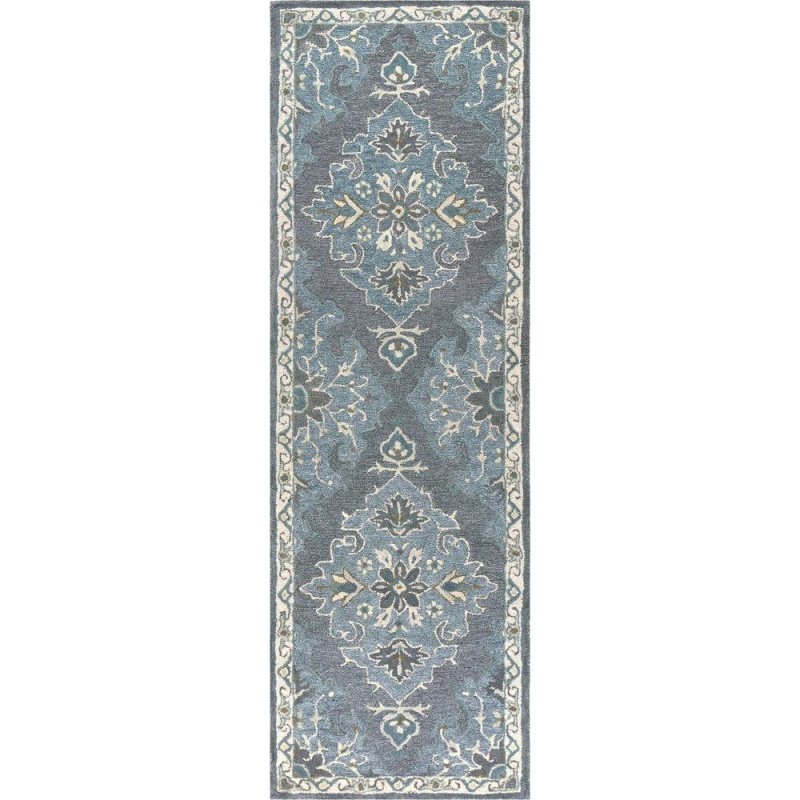 2' X 8' Hand-Tufted Rectangle Runner